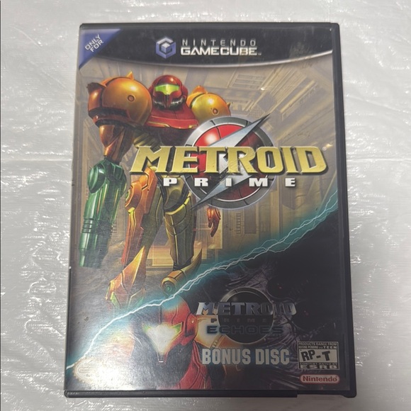 Nintendo GameCube Metroid Prime - Black and Gold